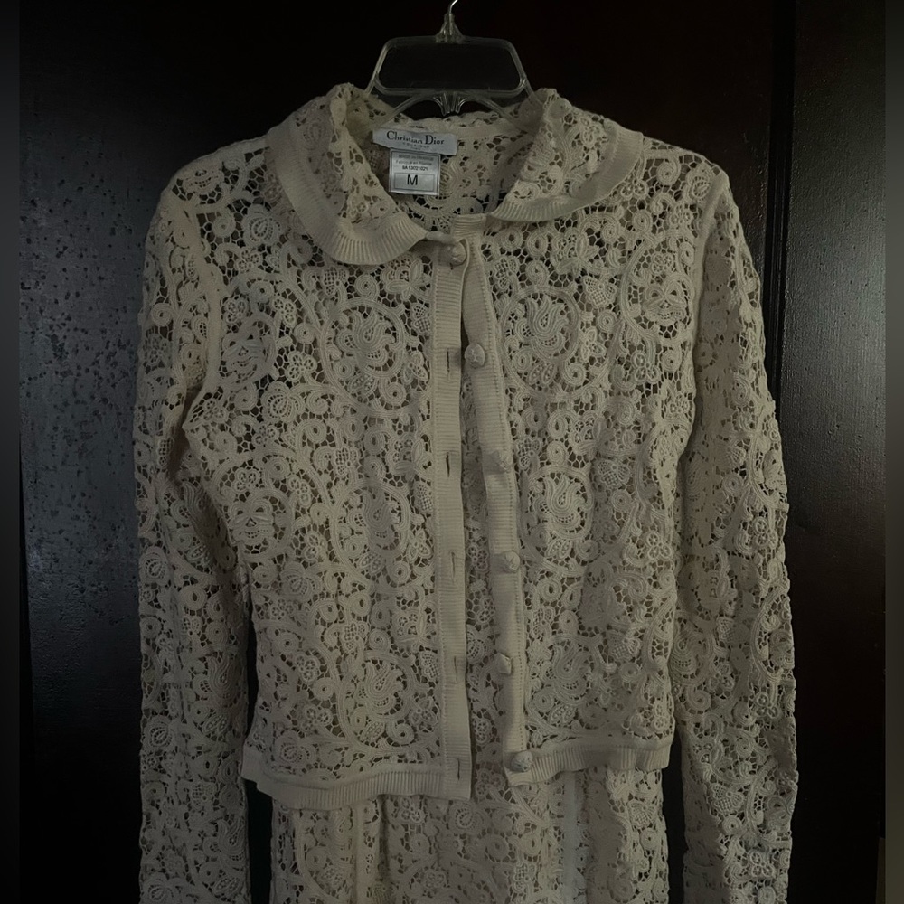 Christian Dior lace ready to wear dress